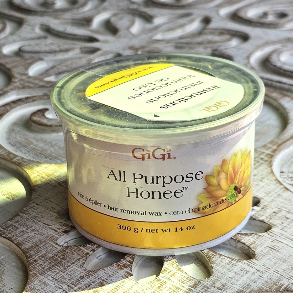 GiGi All Purpose Honee Hair Removal Soft Wax for All Skin and Hair Types, 14 oz